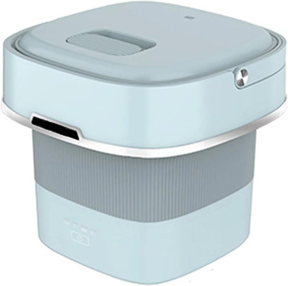 Lavatrice, 6 L, portatile, capacità 6 l, design pieghevole, ideale per spazi abitativi compatti, soluzione salvaspazio per bucato
