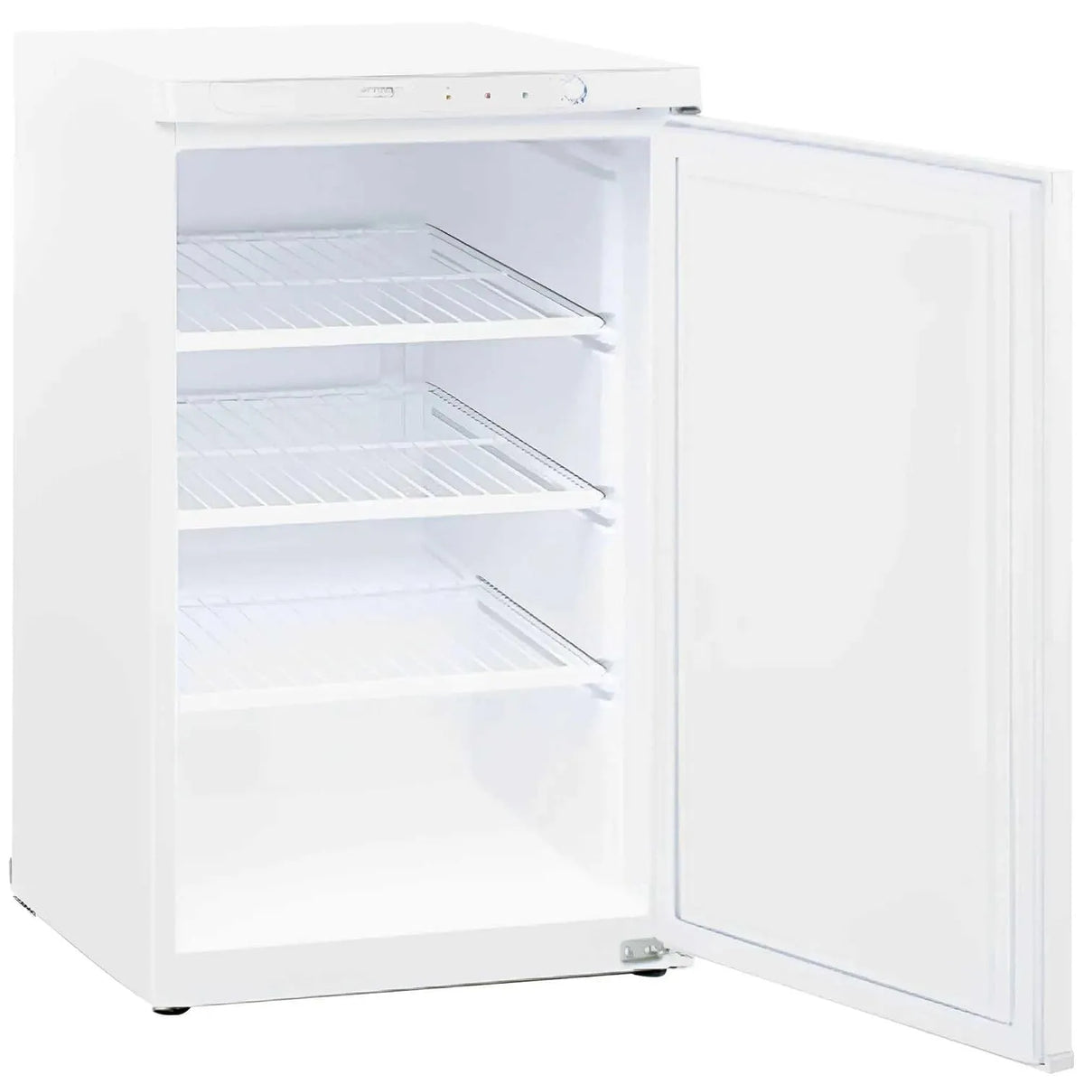 Congelatore, 112 L, 540 x 600 x 870 mm, professionale, freezer verticale, MBH, MBH - Congelatore verticale professionale da 112 litri con 3 ripiani