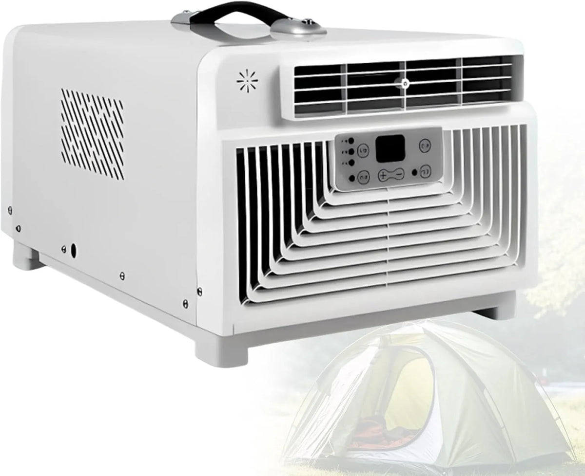 Condizionatore 4-in-1, 300 W, portatile, 300W Ventilazione per Attività all'Aperto, 3400 BTU Raffreddamento Rapido Mini Condizionatore, Picnic