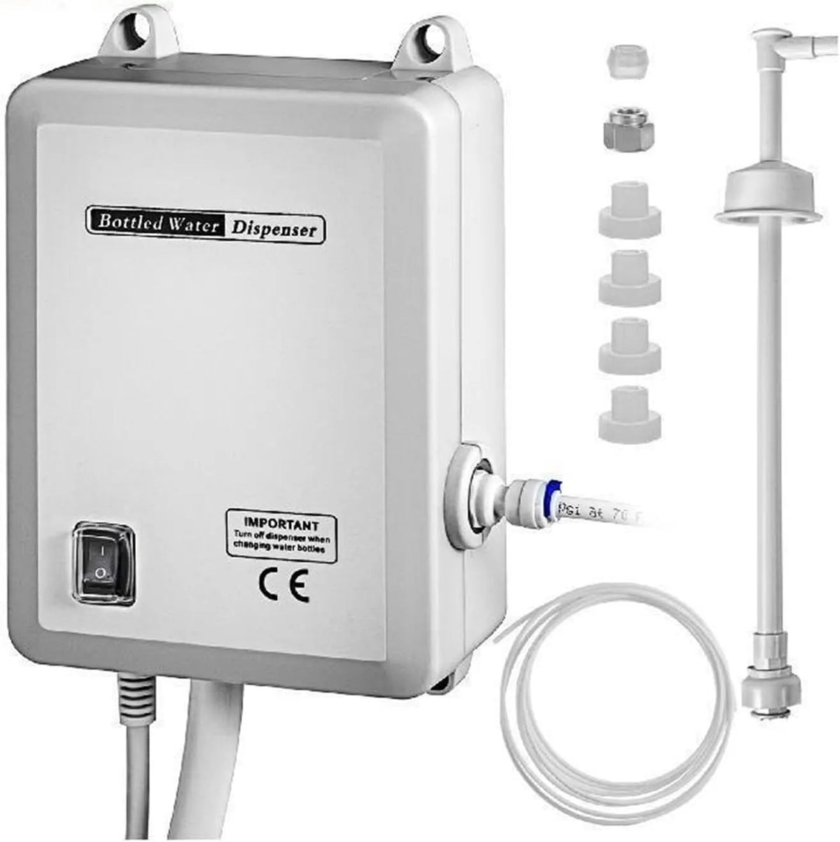Dell Frigorifero, con Tubo in PE 1 Gal, MIN 40 PSI for Macchina da tè e caffè Distributore d'Acqua Frigorifero Fabbricatore di Ghiaccio, Pompa di