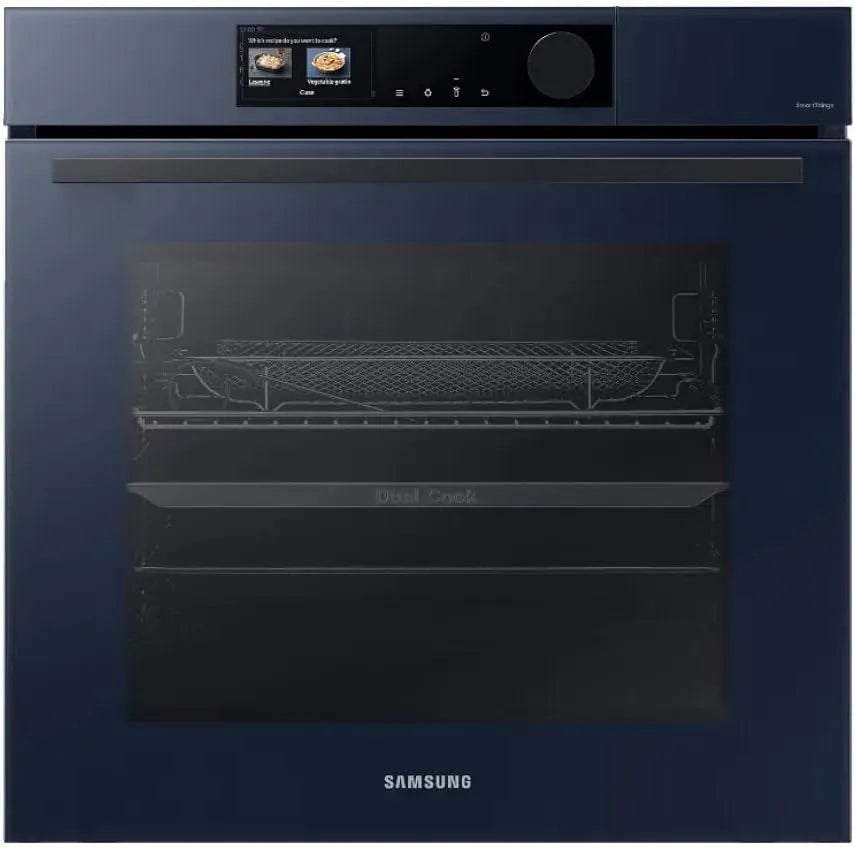 Samsung Serie 6 NV7B6679CBN Forno elettrico, 76 L, vapore, SAMSUNG Forno a Vapore Bespoke Dual Cook Steam? Serie 6 76L NV7B6679CBN