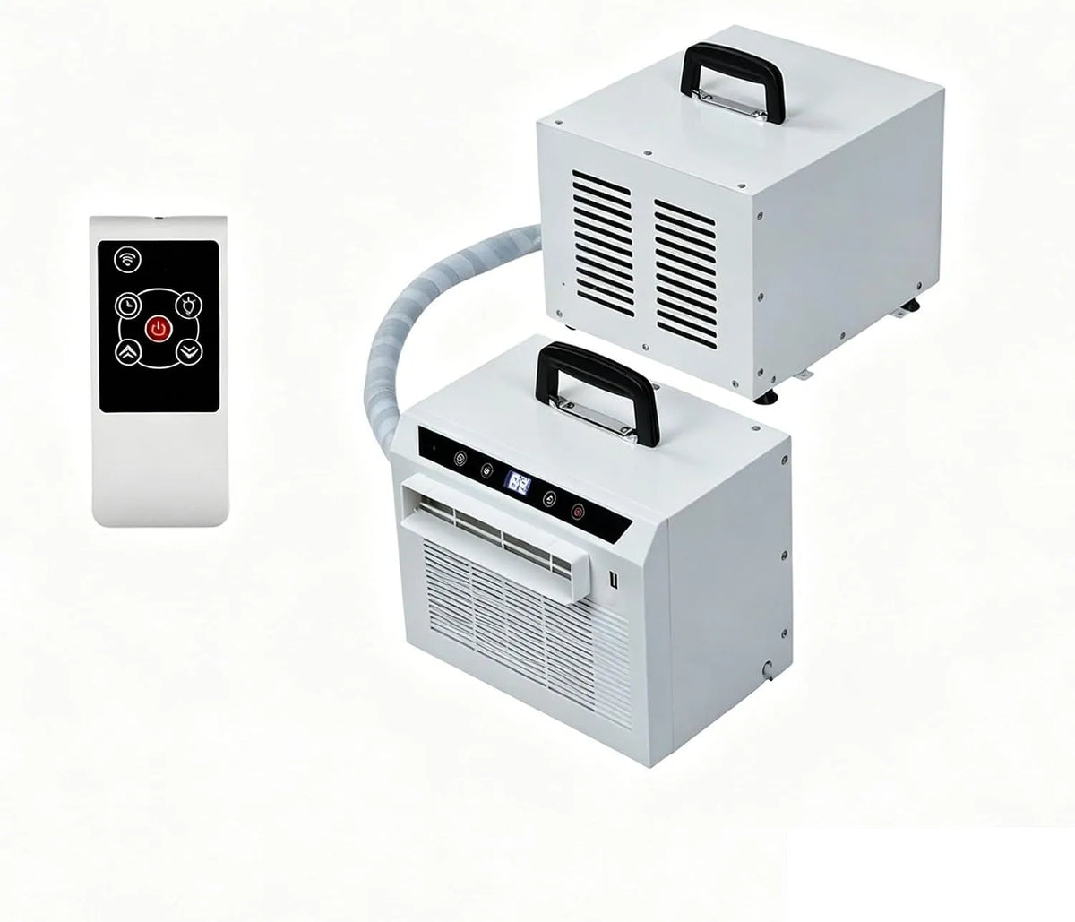 Condizionatore V, 220, 110 V, portatile, nessuna installazione richiesta, raffreddamento solo con telecomando, campeggio, auto