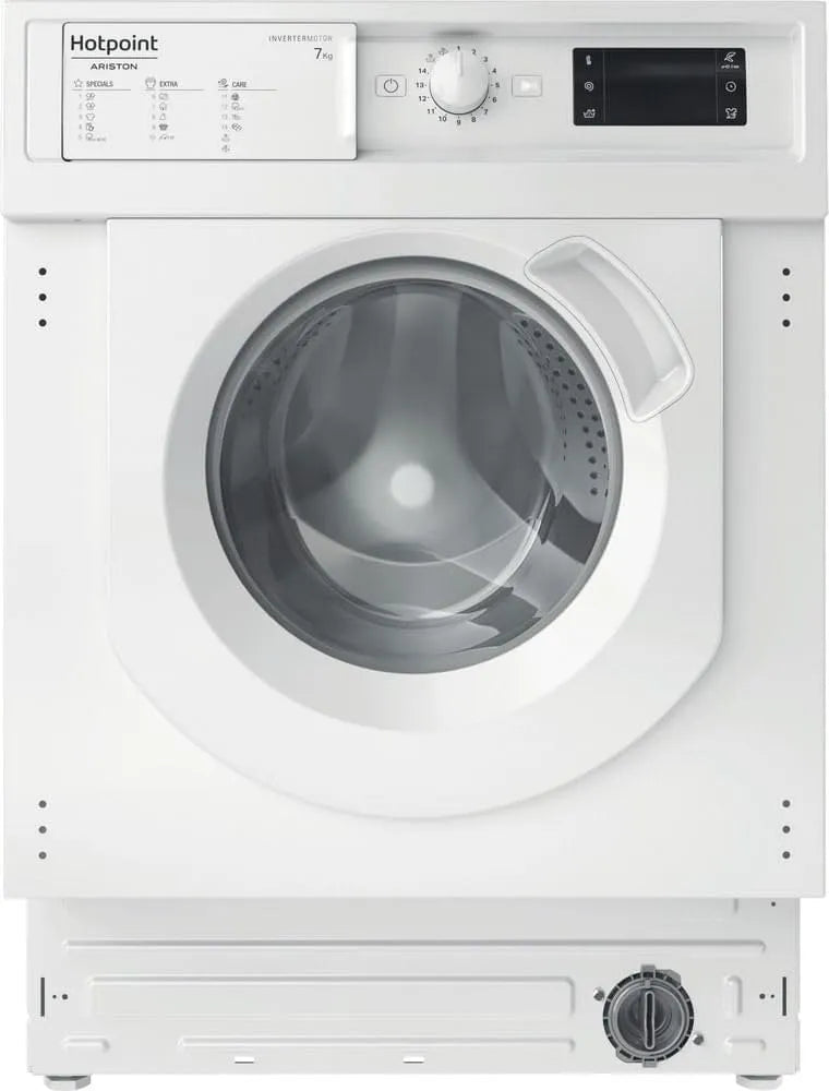 Lavatrice, 0 kg, da incasso, BI WMHG 71483 EU N, Hotpoint Ariston Lavatrice da incasso a carica frontale: 7