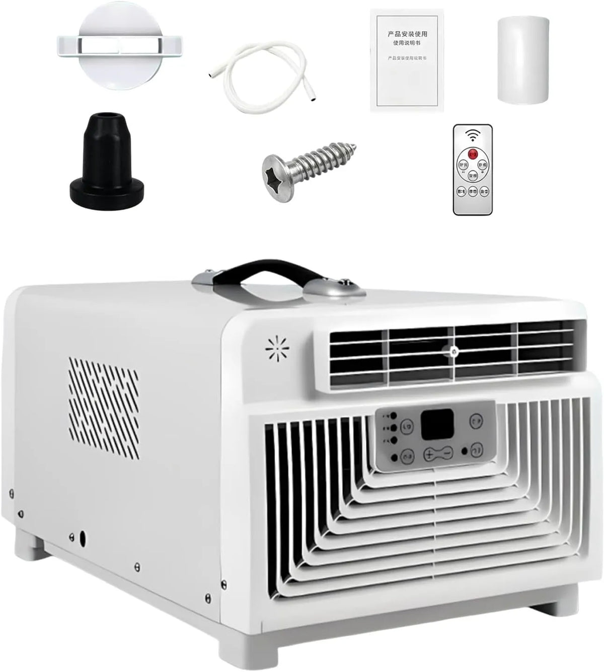 Accessorio per elettrodomestico, 300 W, portatile, autonomo, 300W Piccolo Riscaldatore Raffreddamento per Camp Invernale, Silenzioso Notte Senza