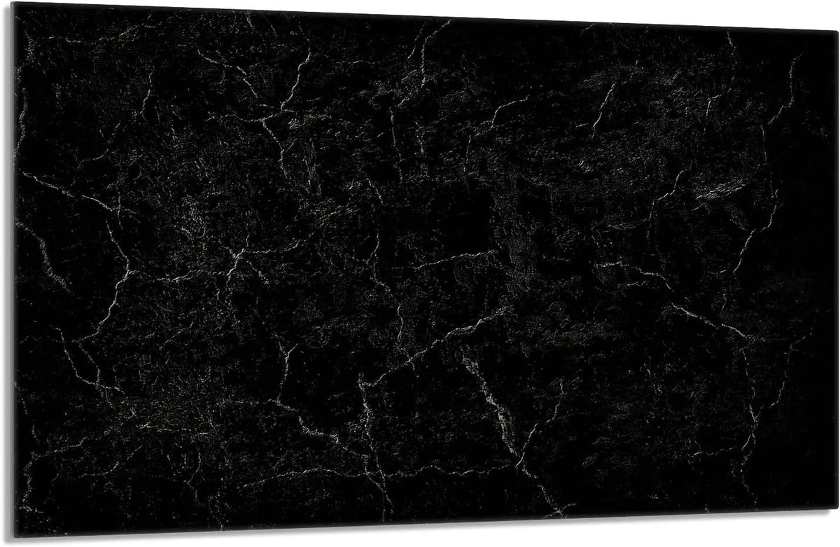 Piano cottura in vetroceramica, 80x52 cm, nero, Marmo nero, Copri piano cottura induzione 80x52 cm copertura per piano cottura in vetroceramica 1