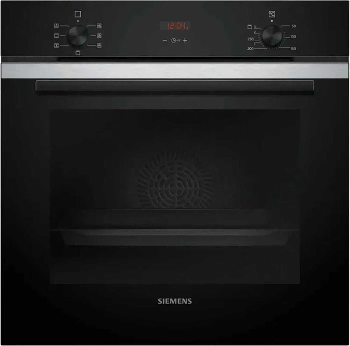 Forno elettrico HB213ABS3, 71 L, classe energetica E, da incasso, grill, acciaio inox, nero, 71 litri, Colore Nero