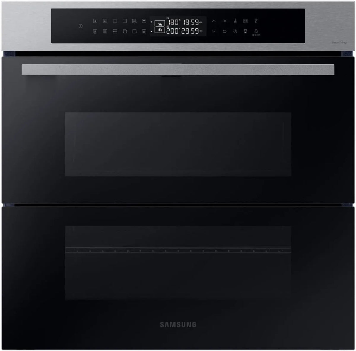 Samsung serie 4 NV7B4340UBS Forno elettrico, 60 cm, 76 L, classe energetica A, da incasso, Wi-Fi, grill, vapore, acciaio inox
