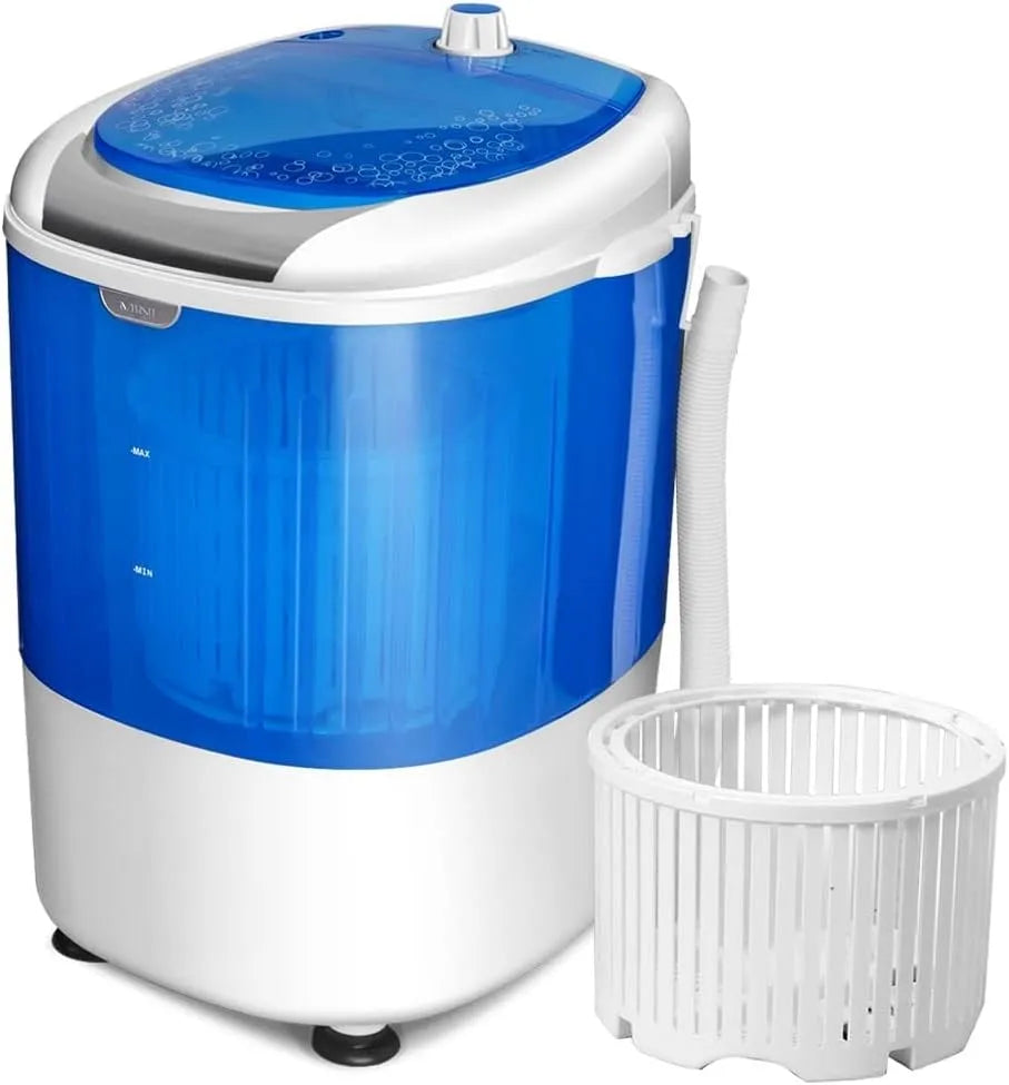 Lavatrice RELAX4LIFE, 37 x 35 x 51 cm, 2 kg, portatile, timer, Micro Lavatrice Con Lavaggio Semi-Automatico