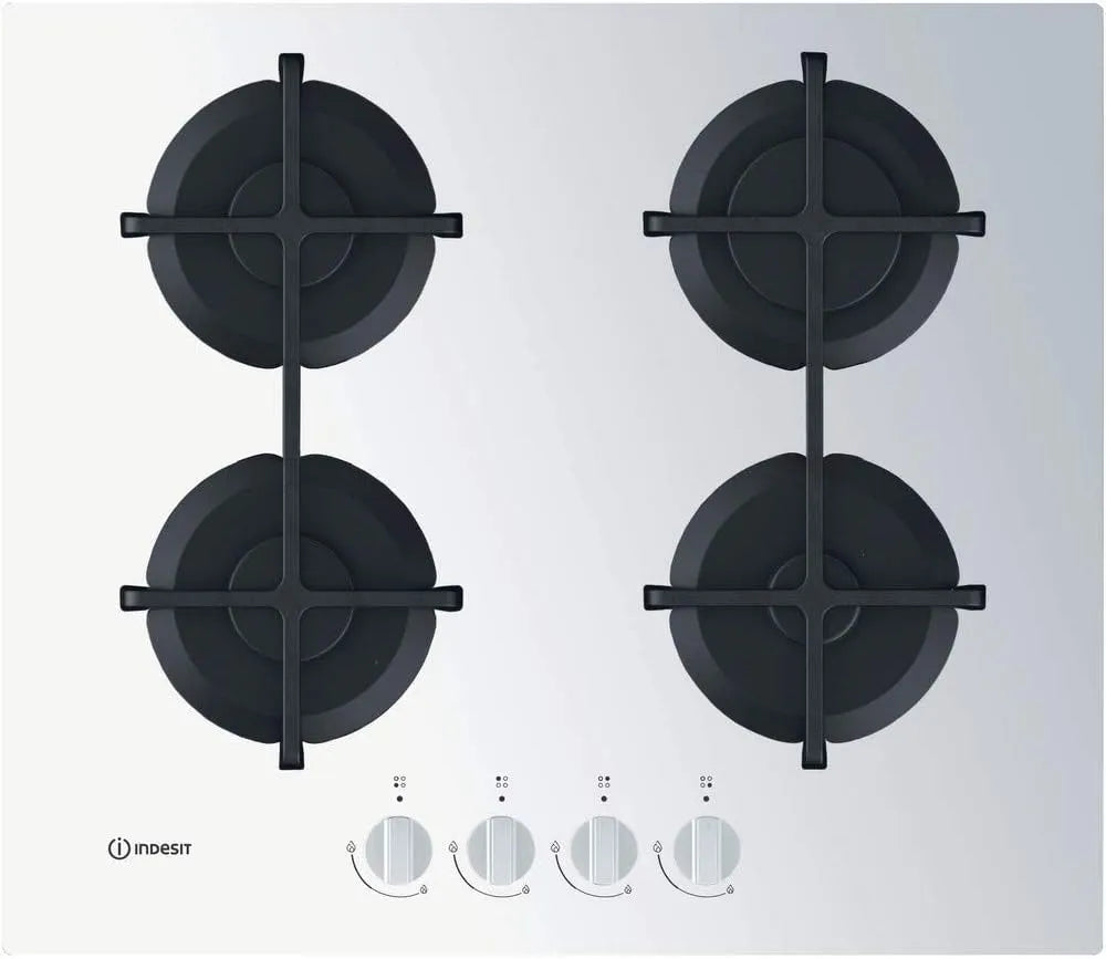 Piano cottura a gas 61T/WH, 4 fuochi, fornello a gas, ING