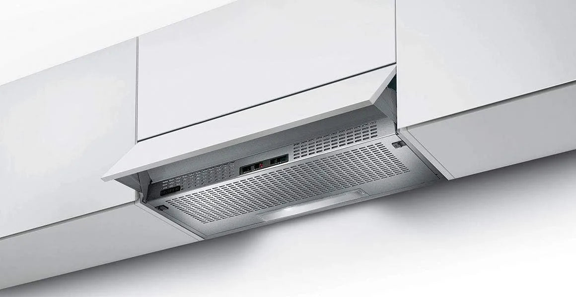 LG A90 Cappa aspirante, 90cm, cappa da cucina, da incasso, grigio, FABER Cappa ad incasso 2152 SRM LG A90 finitura grigio chiaro da 90cm