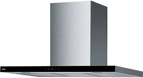 Cappa aspirante, 530 m3/h, cappa da cucina, montaggio a parete, acciaio inox, nero, Franke Arno 90 XS