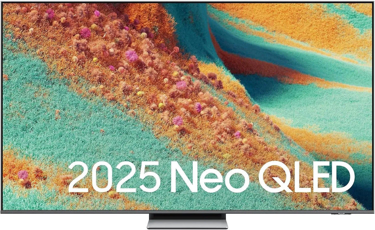 Samsung QN85F NQ4 Smart TV, 85 pollici, 144 Hz, televisore, 4K UHD, QLED, stretto, Quantum Matrix Technology Slim, processore AI Gen2, AirSlim