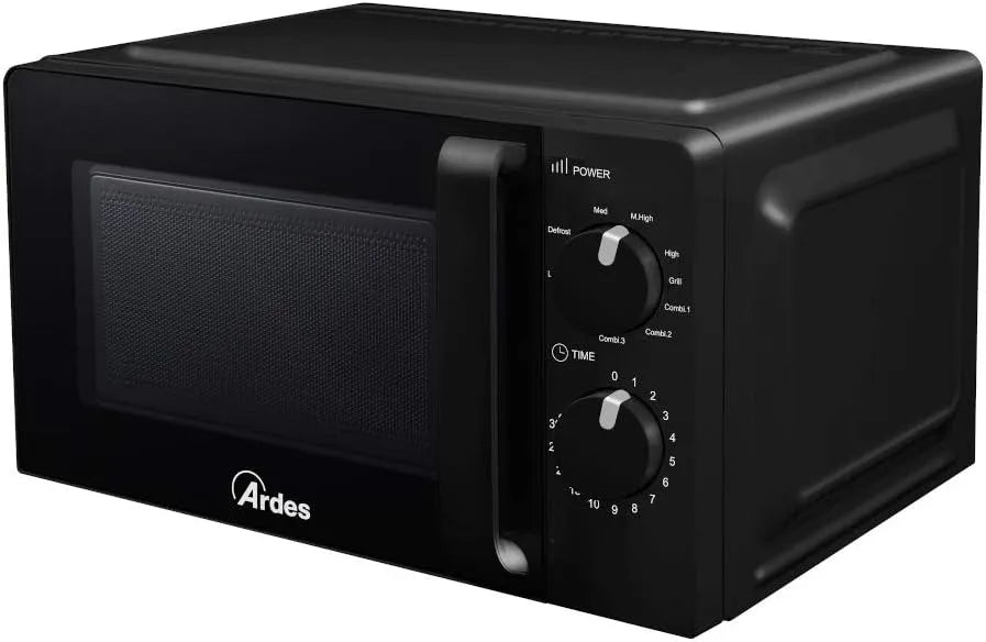 Forno a microonde, 20 L, 700/900 W, 9 programmi, ARDES AR6520G, grill, 9 Funzioni di Cottura, WAVE G