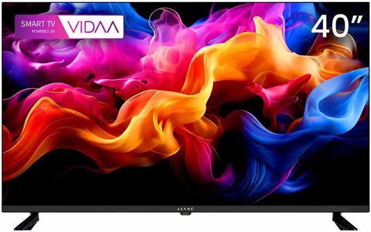 Smart TV Elegance 1080p, 40 pollici, 3 HDMI, 2 USB, televisore, Wi-Fi, DVB-T2, Full HD, Audio Dolby, DLED, WiFi, Design Senza Cornici