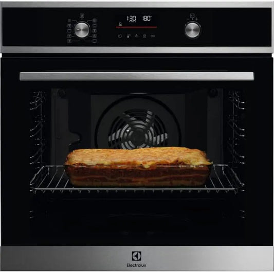 Forno elettrico EOF6P46WX, 72 L, classe energetica A, grill, acciaio inox, Forno Ventilato Multifunzione con Grill 72 Litri Classe A+++ colore Inox