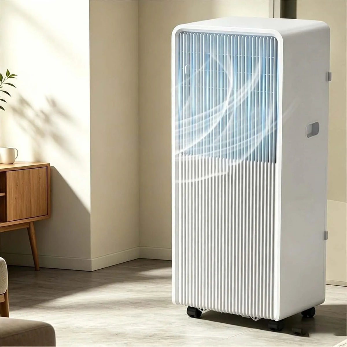Condizionatore, portatile, Inverter, Pannello di Controllo Smart, Q3, Climatizzatore con Raffreddamento, Riscaldamento, Deumidificazione e