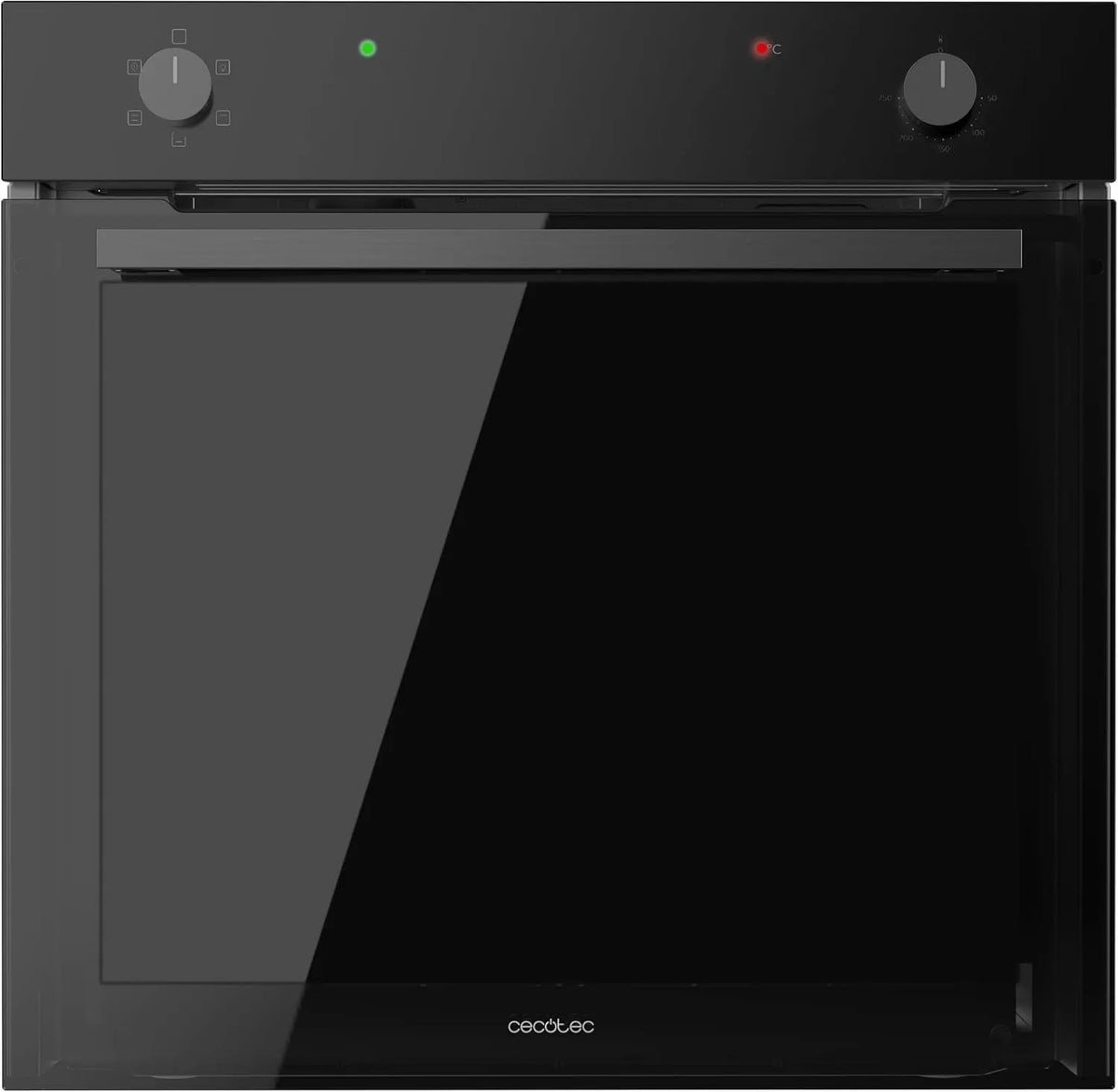 Cecotec Bolero Hexa C126001 77L. Forno elettrico, 77 L, 2800 W, 5 programmi, nero, Porta Fredda con 2 Cristalli, Steam Assist, Steam EasyClean