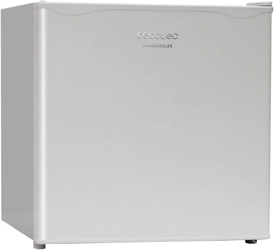 Cecotec Compressore, Minibar GrandCooler 20000 SilentCompress White. 46 litri di capacità, Controllo della temperatura regolabile e classe F