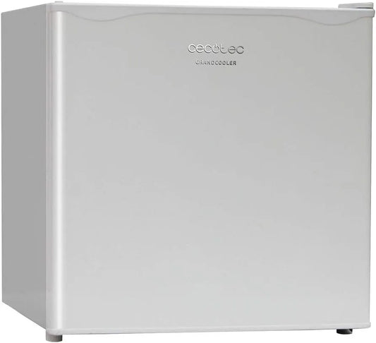 Cecotec Compressore, Minibar GrandCooler 20000 SilentCompress White. 46 litri di capacità, Controllo della temperatura regolabile e classe F