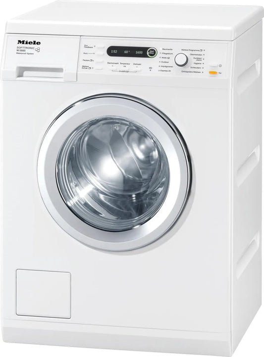 Miele 1600Giri, min Lavatrice, 8 kg, libera installazione, bianco, Miele W 5885 WPS Libera installazione Carica frontale 8kg 1600Giri