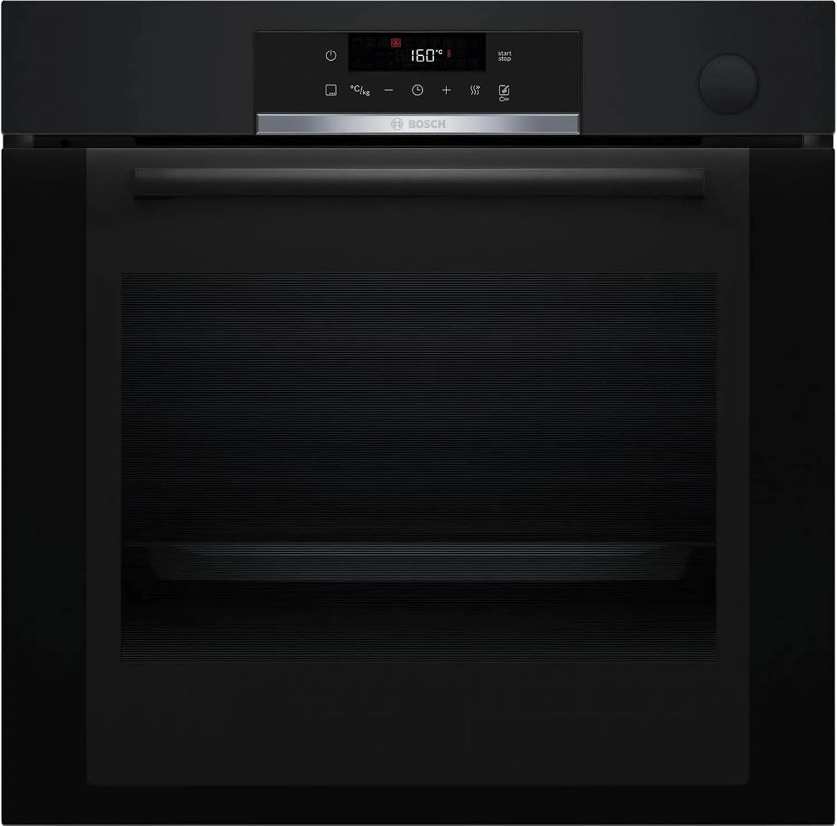 Forno elettrico HRG312BB3, 71 L, classe energetica E, vapore, nero, 71 litri