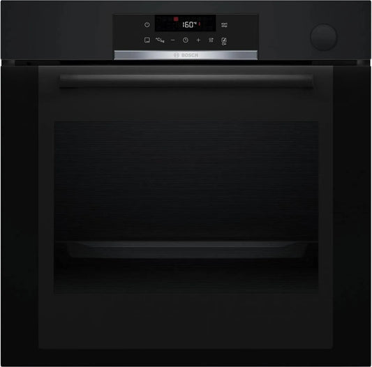 Forno elettrico HRG312BB3, 71 L, classe energetica E, vapore, nero, 71 litri