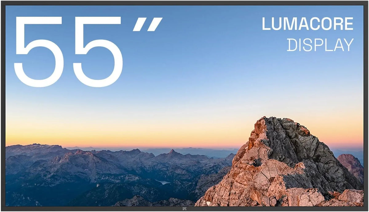 Prodotto Schermo 4K UHD, SPC LUMACORE DISPLAY 55'