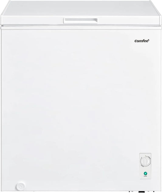 Congelatore, 198 L, freezer verticale, bianco, Frigorifero, COMFEE' Congelatore a Pozzetto 198L