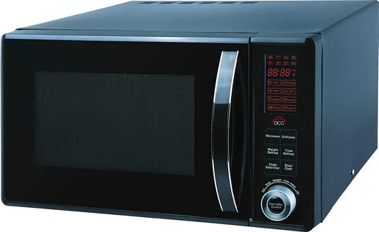 Forno a microonde, 25 L, 1000/800 W, DCG MWGBD825, grill, nero, 25 litri, Metallo