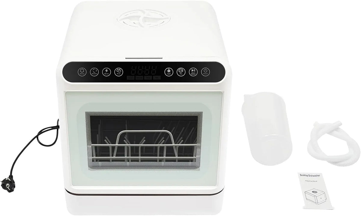 Lavastoviglie, 1100 W, portatile, Lavastoviglie da tavolo 1100 W, mini lavastoviglie con quattro modalità di lavaggio