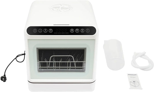 Lavastoviglie, 1100 W, portatile, Lavastoviglie da tavolo 1100 W, mini lavastoviglie con quattro modalità di lavaggio