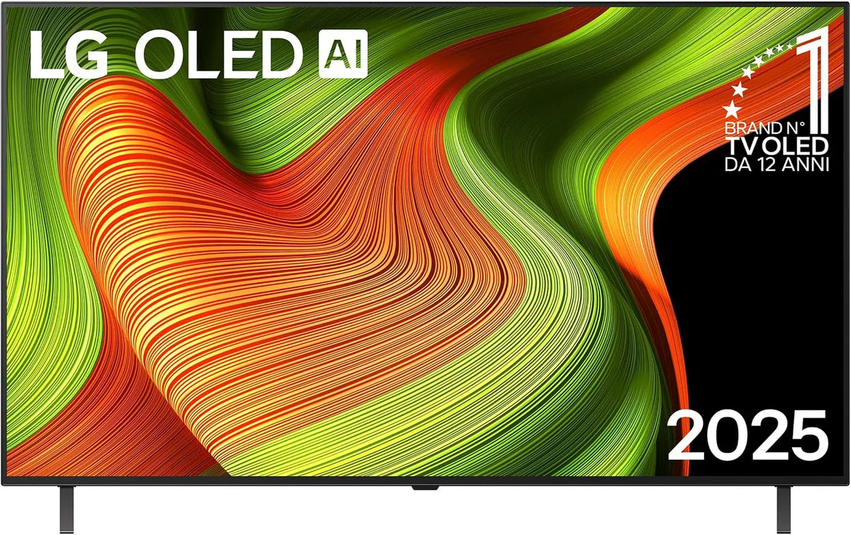 LG OLED55B56LA Smart TV, 55 pollici, televisore, 4K UHD, Serie B5 2025 Smart TV 4K - OLED55B56LA