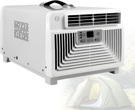 Condizionatore 4-in-1, 300 W, portatile, 300W Ventilazione per Attività all'Aperto, 3400 BTU Raffreddamento Rapido Mini Condizionatore, Picnic