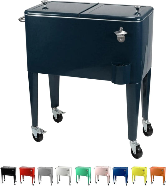 Frigorifero portatile, mini frigo portatile, Carrello Mobile Bar, Kailua Cooler - Frigorifero per bevande - scatola di raffreddamento - Box Frigo