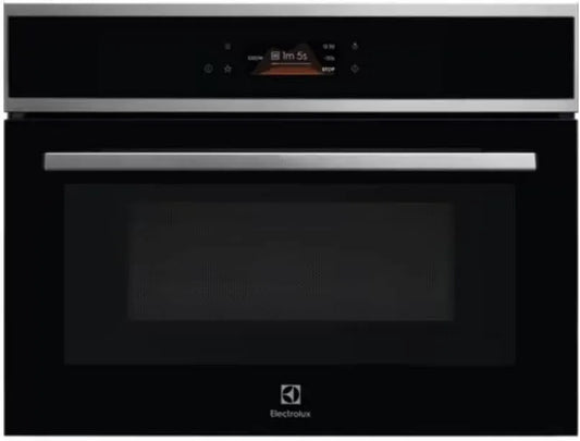 Electrolux EVM8E08X Forno a microonde, 42 L, da incasso, nero, ELECTROLUX EVM8E08X FORNO A MICROONDE INCASSO 42 LITRI Dimensioni AxLxP