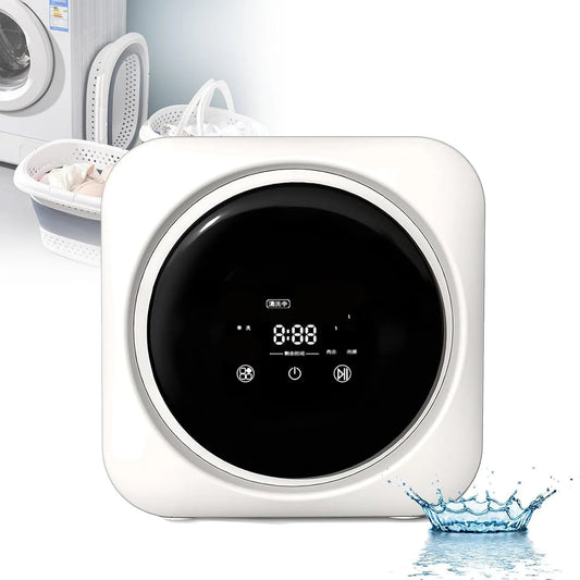 Lavatrice, 5 L, 170 W, 220 V, portatile, montaggio a parete, acciaio inox, 5 L Carica frontale Acciaio inossidabile Asciugatrici elettriche con
