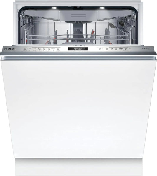 Bosch serie 6 Lavastoviglie, 60 cm, incasso totale, cestelli Max Flex, Smart Start, Made in Germany, cassetto portaposate, essiccazione zeolite