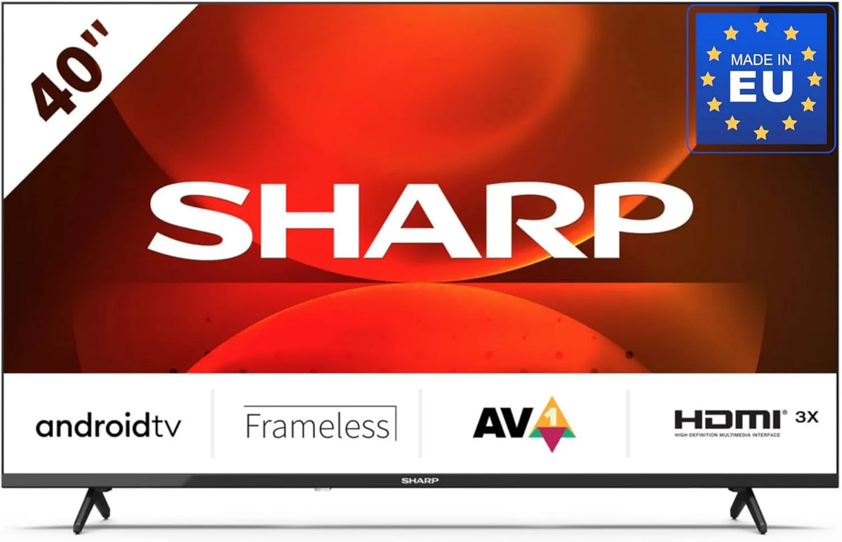 Sharp 40fh2ea Smart TV, televisore, Full HD, Sharp 40fh2ea 40 ́ ́ Full Hd Led Tv One Size