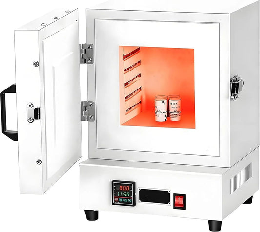 Forno elettrico, 2000 W, industriale, 2 zone di temperatura, sinterizzazione di ceramica
