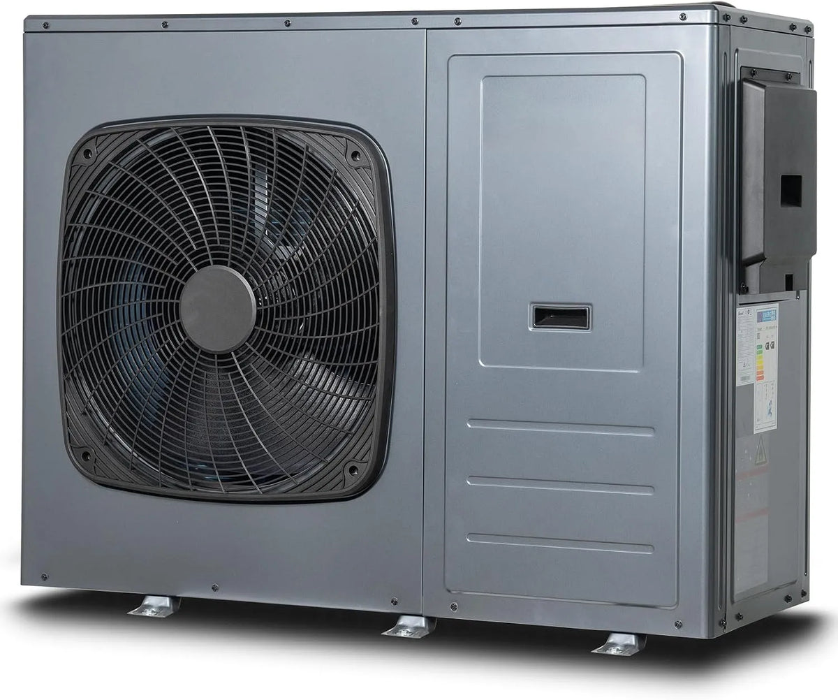 modello 8KW R290, Smad Pompa di Calore 8KW, Acqua Calda 30-60 °C, Raffreddamento 5-25 °C, Riscaldamento 24-75 °C, COP 4.95, Sistema Domestico con