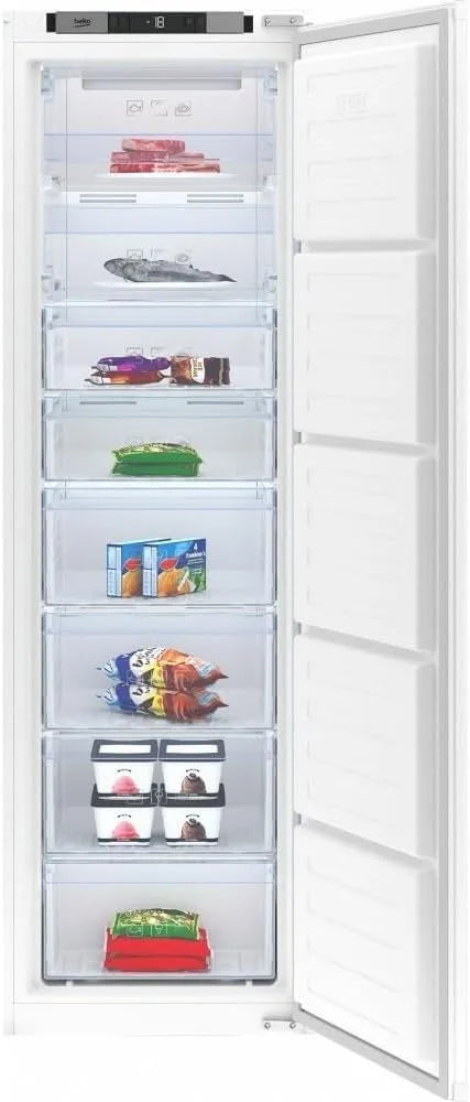 Congelatore, 220 L, classe energetica A, freezer verticale, Congelatore Verticale a Cassetti 220 litri