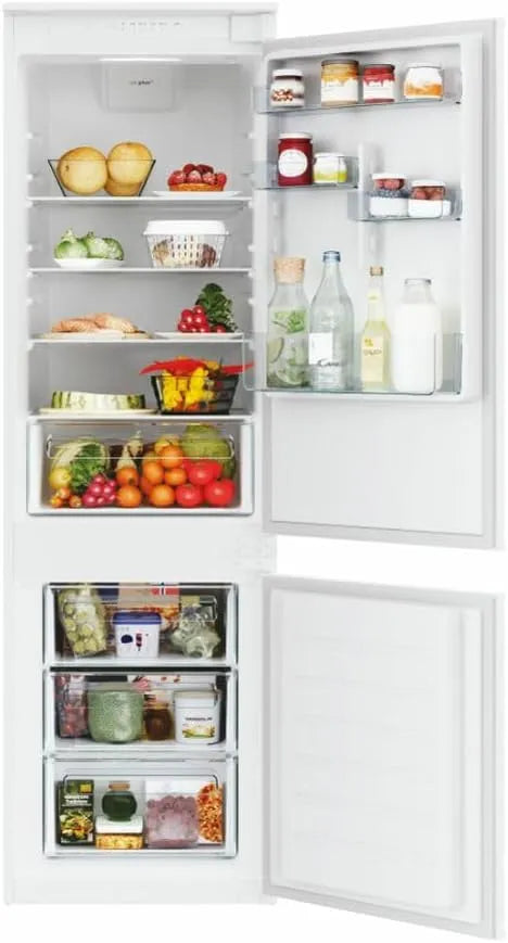 Candy CBL3518E Frigorifero, 263 L, 54, 5x54x177, 2 cm, classe energetica E, Wi-Fi, argento, Luce SKY LED, Connesso WiFi, 2 Porte, 263 Litri, Low Frost