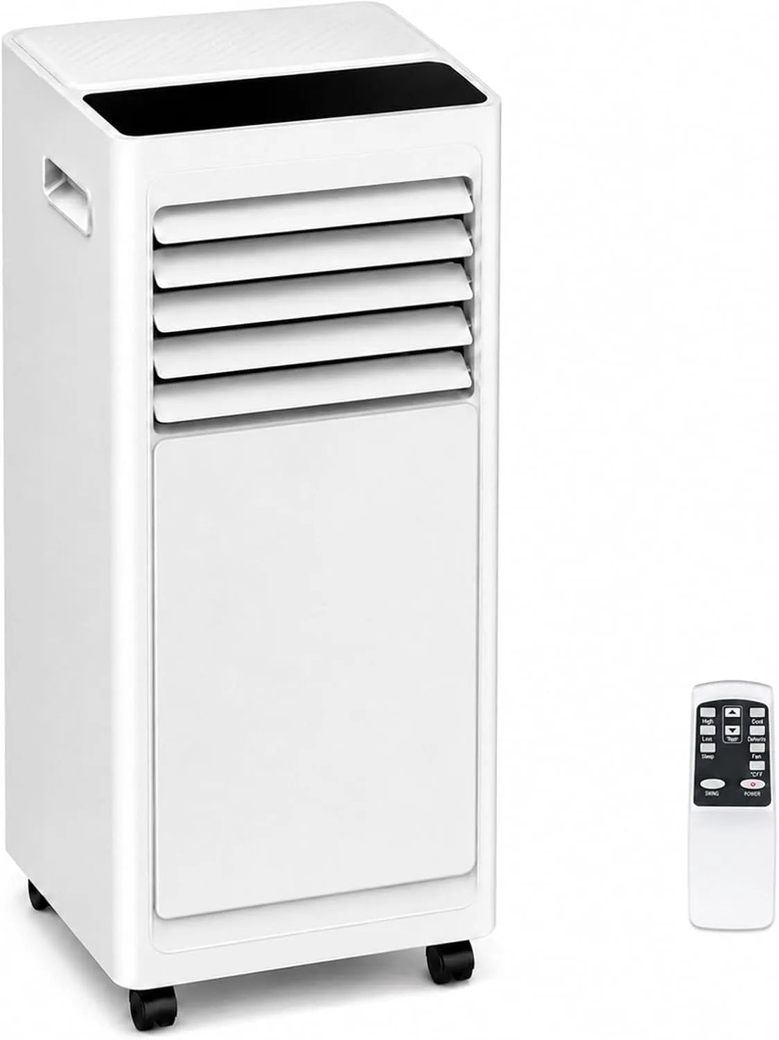 Condizionatore, 16 a 30 °C, portatile, Climatizzatore Mobile 3 in 1 con Raffreddamento, Temperatura 16-30 °C, Deumidificazione e Ventilazione