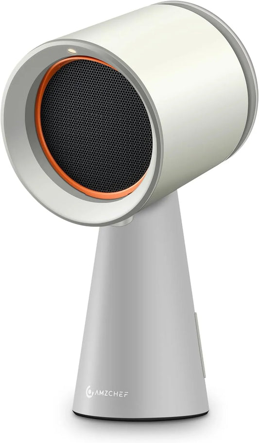 Cappa aspirante, 120 m3/h, cappa da cucina, 3 velocità, portatile, bianco, Ventola da Cucina per Barbecue Indoor, Luce LED, Aspirazione 120m3