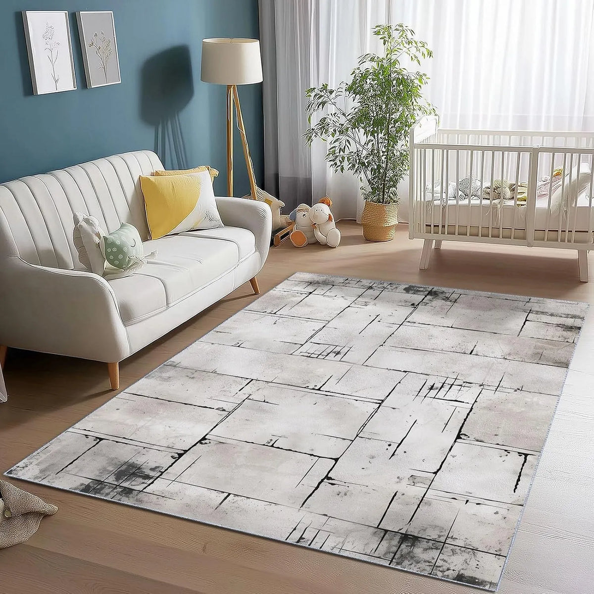 Lavatrice, 140 x 200 cm, industriale, decorazione del soggiorno, nero, Tappeto Salotto 140 x 200 cm