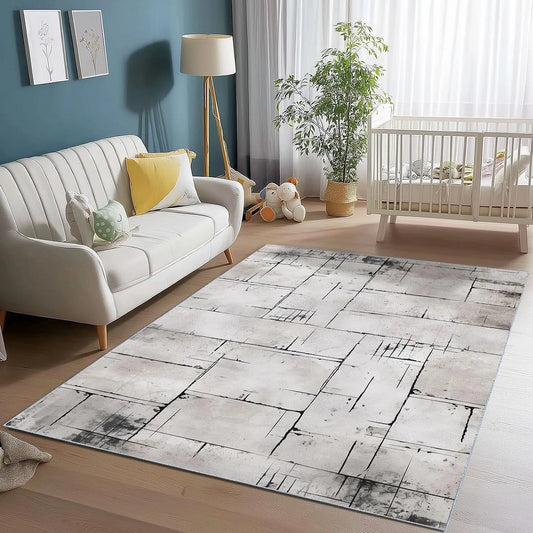 Lavatrice, 140 x 200 cm, industriale, decorazione del soggiorno, nero, Tappeto Salotto 140 x 200 cm