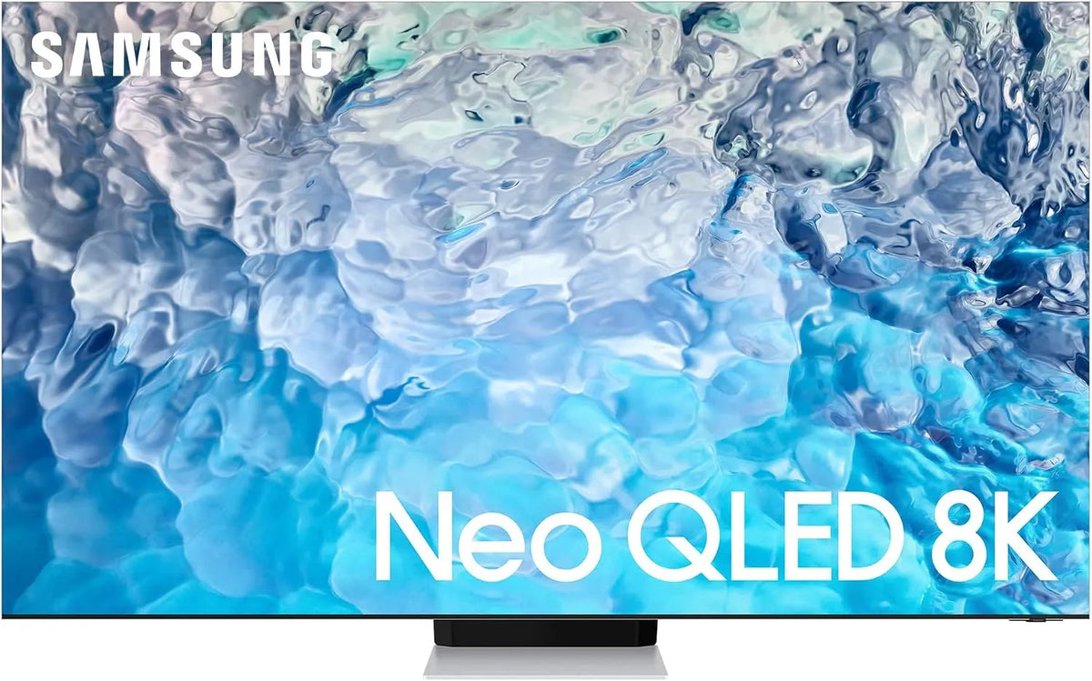 Samsung QE65QN900BT Smart TV, 65 pollici, televisore, 4K UHD, QLED, DVB-T2, Google Assistant, Alexa e Siri, STAINLESS STEEL, Ricondizionato
