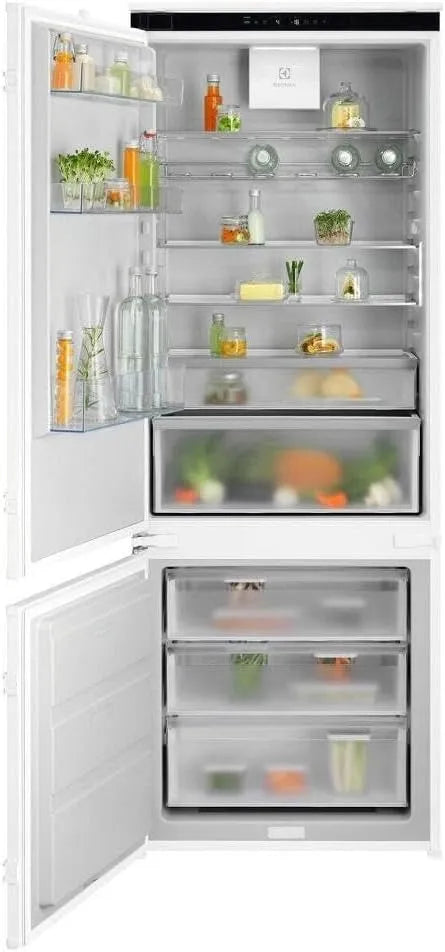 Electrolux KNA7TE75T Frigorifero, 375 L, classe energetica E, da incasso, No Frost, bianco
