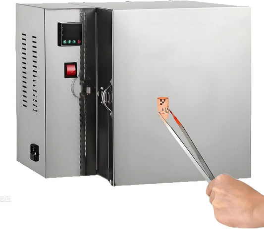 Forno elettrico, 1500 W, forno di fusione dei metalli a 800 °C per la creazione di gioielli e lavori in metallo
