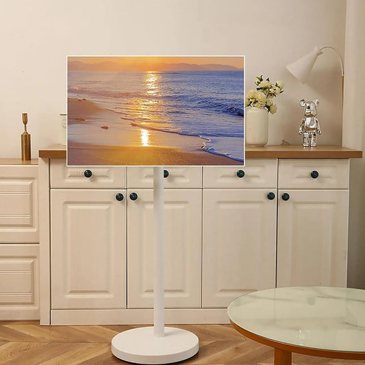 Smart TV, 46 pollici, televisore, portatile, ruote di trasporto, THEGA Carrello TV Mobile Staffa con Ruote - Carrello Porta TV per Televisori con